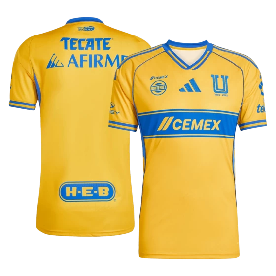 Tigres UANL Soccer Jersey Home Shirt 2025-26